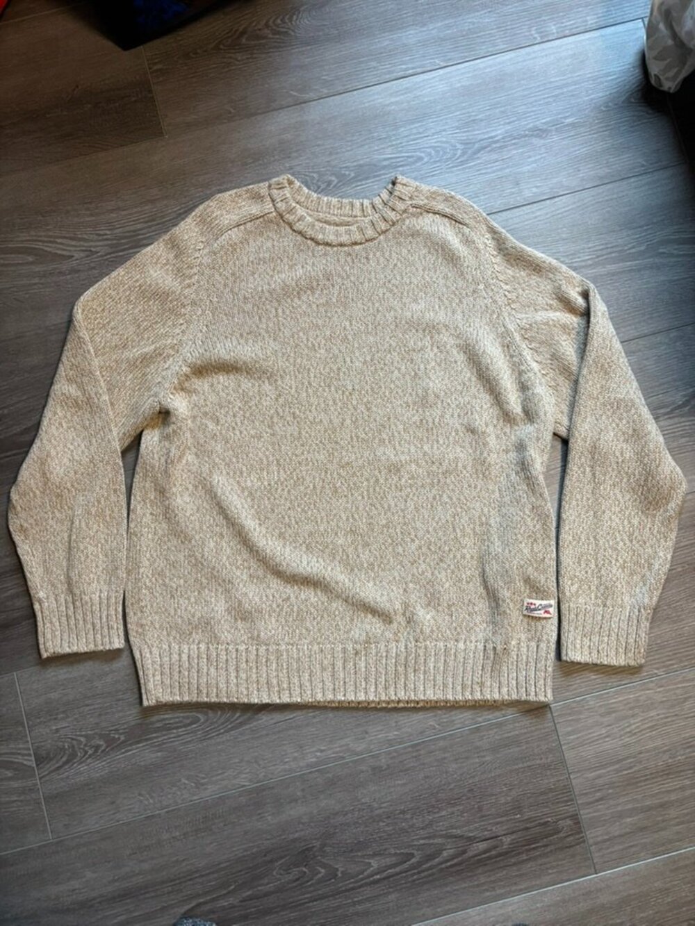 Unisex Roots Beige Crewneck